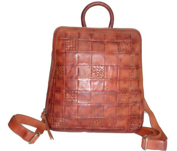Ladies Fancy Backpack, Size : 13x13.25x2.75 Inch