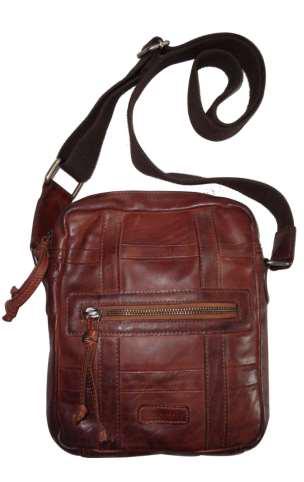 Plain Mens Sling Bags, Size : 8.75x7.50x2.50 Inch
