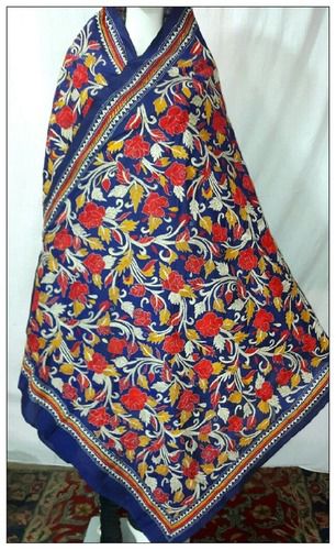 Embroidered Fancy Tussar Silk Dupatta, Feature : Comfortable, Easily Washable