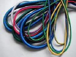 Plain Elastic Cord, Color : Multicolor