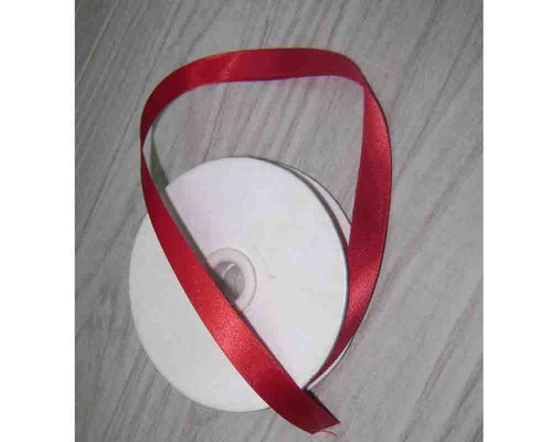 Satin Single Face Ribbon, for Decoration, Gift Packaging, Packing, Pattern : Plain