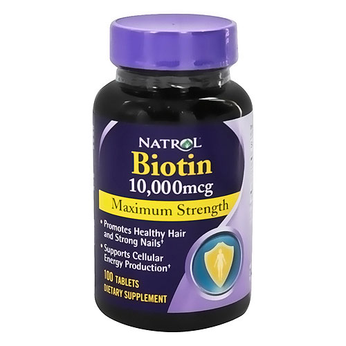 10000 MCG Biotin extra strength SUPPLEMENT