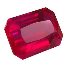Oval Non Polished Ruby Gemstone, for Jewellery, Style : Common, Fashionable