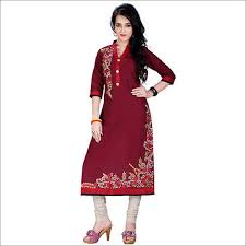 Checked Cotton ladies kurtis, Occasion : Casual Wear, Formal Wear, Party Wear, Wedding Wear