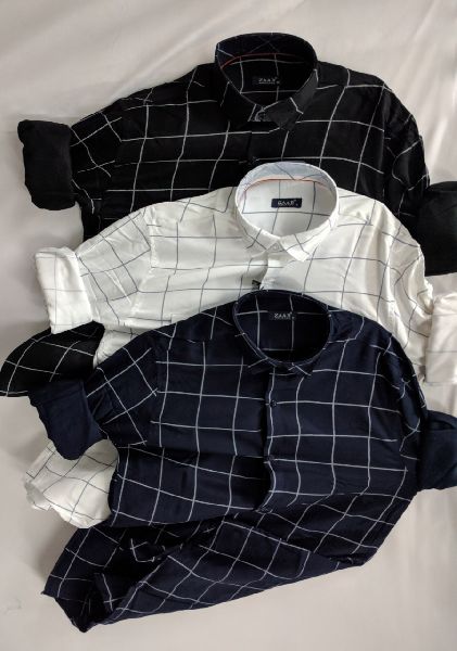 Cotton Checks Shirt, Size : L, M, XL, Pattern : Printed at Rs 520 ...