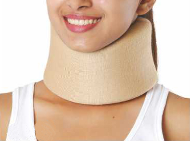 Dr.Expert Foam Plastic Boneless Cervical Collar, for Neck, Style : Belt
