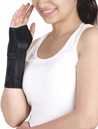 Elastic Wrist Splint, Color : Black