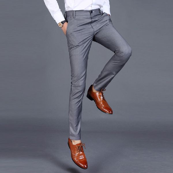 No Fade Plain Easy To Wear Comfortable Formal And Cotton Gray Men Pant at  Best Price in Ratlam  Rich Men