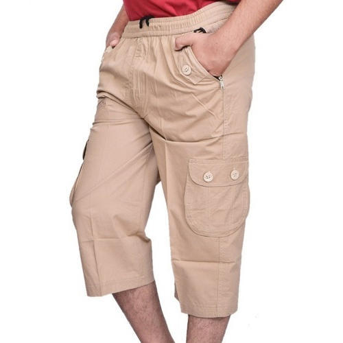 Mens Cotton Capri, Feature : Anti-Wrinkle, Impeccable Finish, Pattern :  Plain at Rs 120 / Piece in Ludhiana
