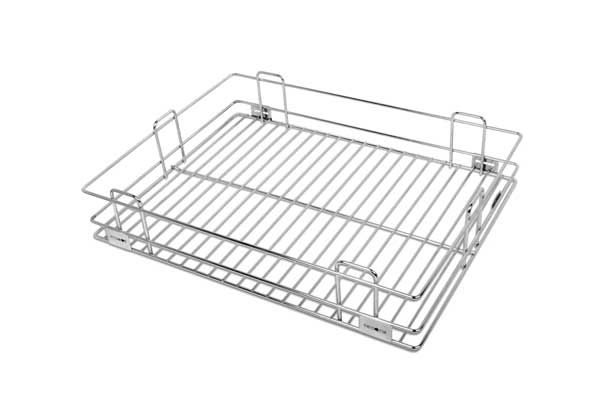 Platinum Plain Drawer Basket