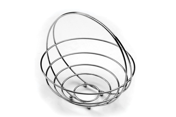 Stainless Steel Fruit Basket With Handle, Capacity : 0-5 Kg