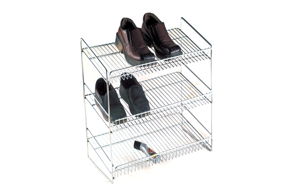 Polished 10-20kg Stainless Steel Shoe Rack, Feature : Corrosion Resistant