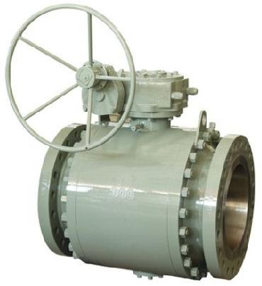 ANSI FORGED STEEL FANGED TRUNNION BALL VALVE