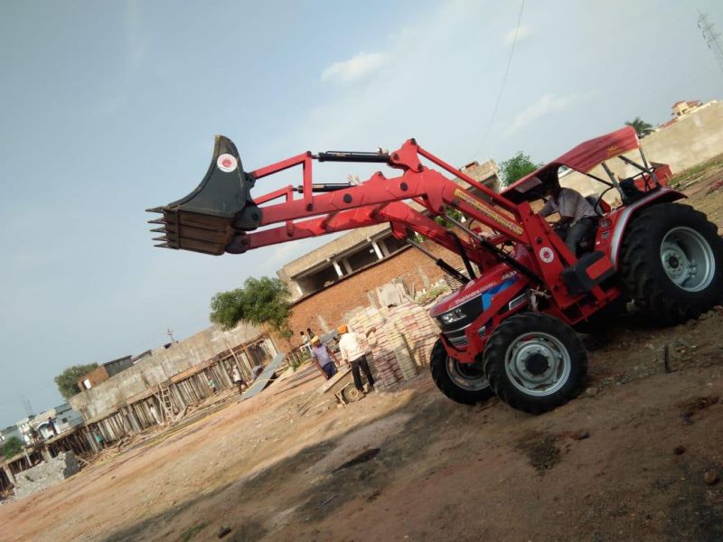 Jagrati Tractor Front End Loader, for Construction, Certification : ISI Certified