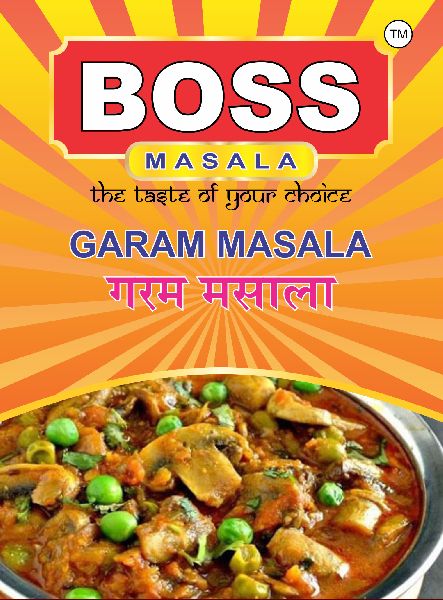 Boss Garam Masala (Curry Powder), Packaging Size : 100gm, 10kg, 1kg, 250gm, 500gm, 5kg, 20gm