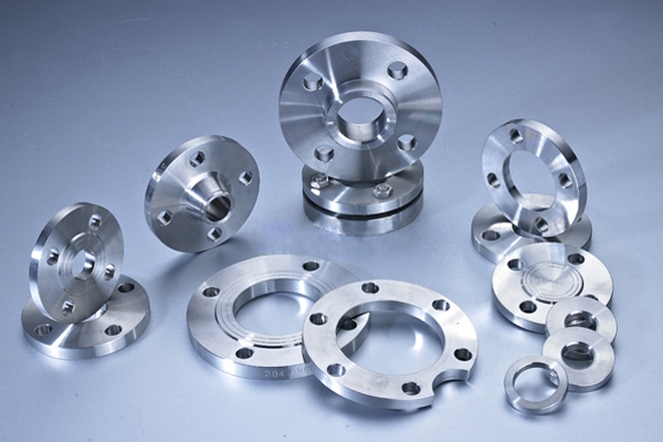Round Stainless Steel Flanges, Color : Silver