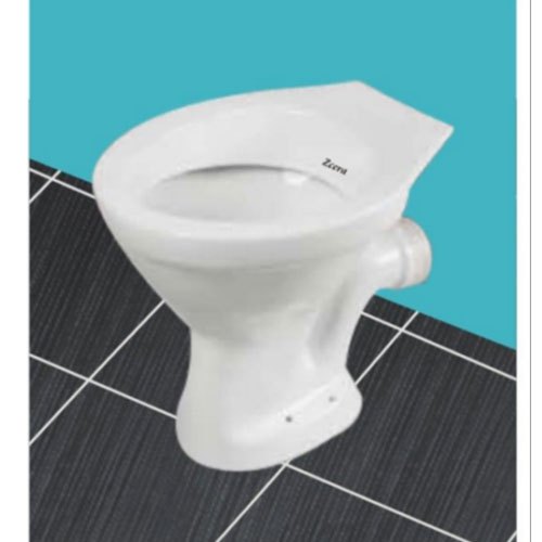 P Trap EWC Toilet Seat, for Bathroom Fitting, Color : White