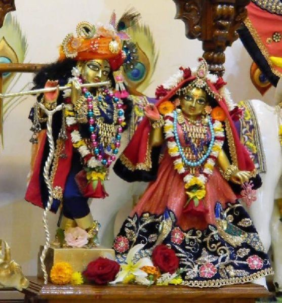 Radha Krishna Poshak With Hand Embroidery