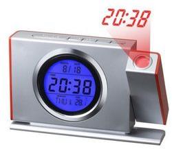 Rectangular Plastic Talking Alarm Clock, for Home, Office,  Display Type : Analog, Digital, LCD