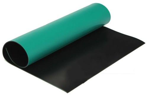 SPROTECTION Roll ESD Rubber Mat, Length : 10 Meters