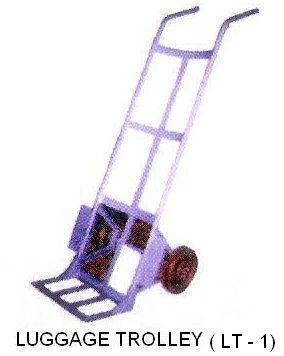 Mild Steel Rubber Hand Trolley