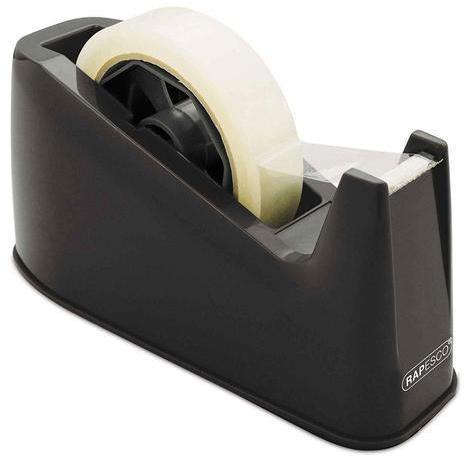 Plastic Tape Dispenser, Color : Black