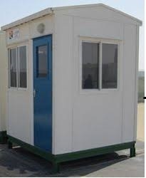 Iron Prefab Portable Security Cabins, Feature : Easily Assembled