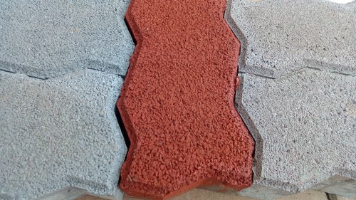 Multi Color Rectangular cement paving bricks