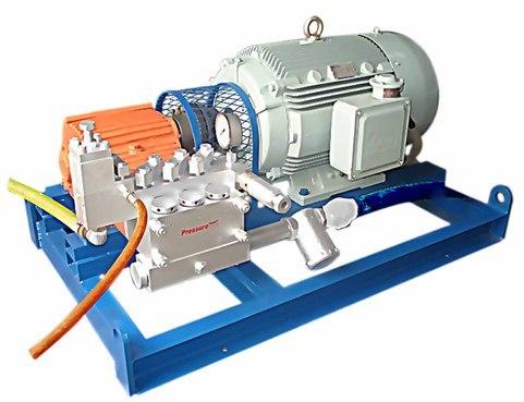 PressureJet Electric motor driven hydro test pump