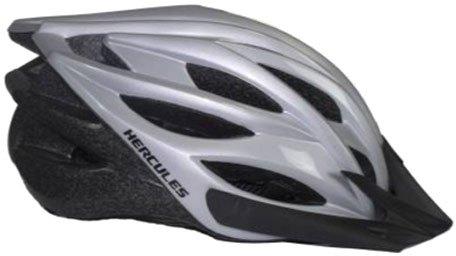 Hercules Silver Bicycle Helmet