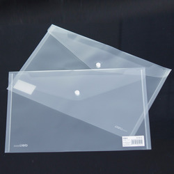 White PVC Folder Bag