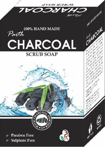 75gm Parth Charcoal soap, for Skin Care