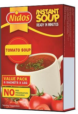 Nidos instant tomato soup,instant soup, for Eating, Packaging Type : Paper Box