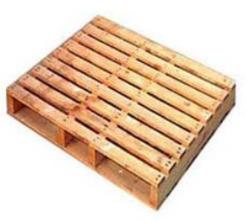 Square Four Way Wooden Pallet, Size : 800 Mm X 1200 Mm