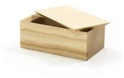 Plain Wooden Small Storage Box, Storage Capacity : Customise