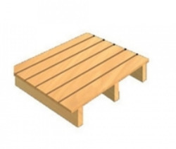 Solid Two Way Wooden Pallet, Style : Double Faced, Single Faced