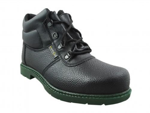 Black Nitrile Sole Safety Shoe, Size : 8