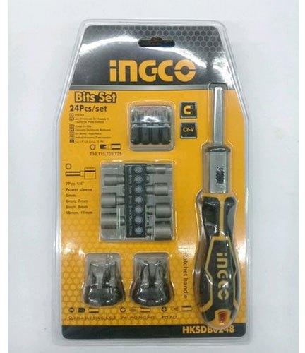 Stainless Steel Ratchet Screwdriver Set, Packaging Type : Blister Pack