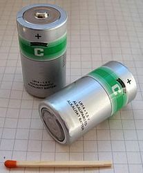 Saft C Size Battery, Capacity : 7.4ah