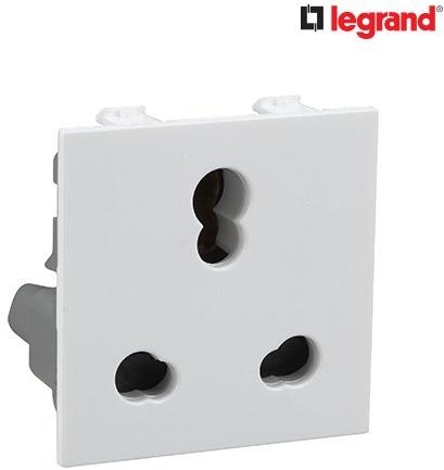 Legrand Plastic RJ-45 Socket, Shape : Square