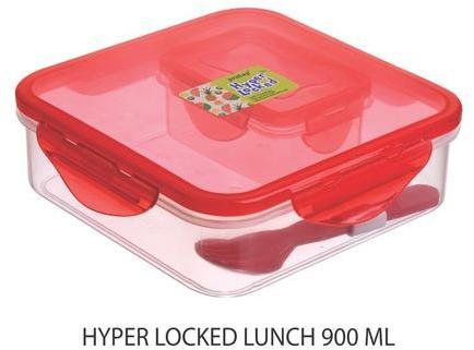 Airtight Lunch Box, Color : Red
