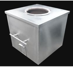 Stainless Steel(Body) SKCE SS Square Tandoor