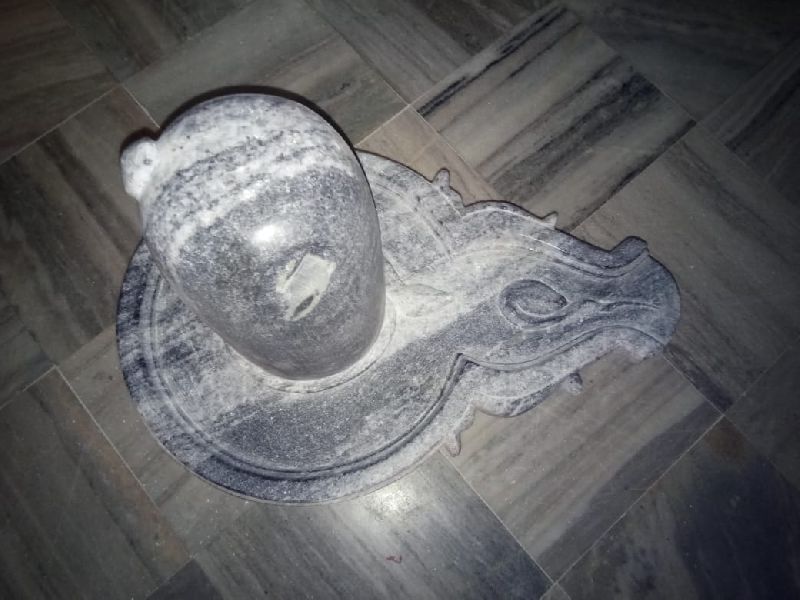 Black Stone Marble Shivling