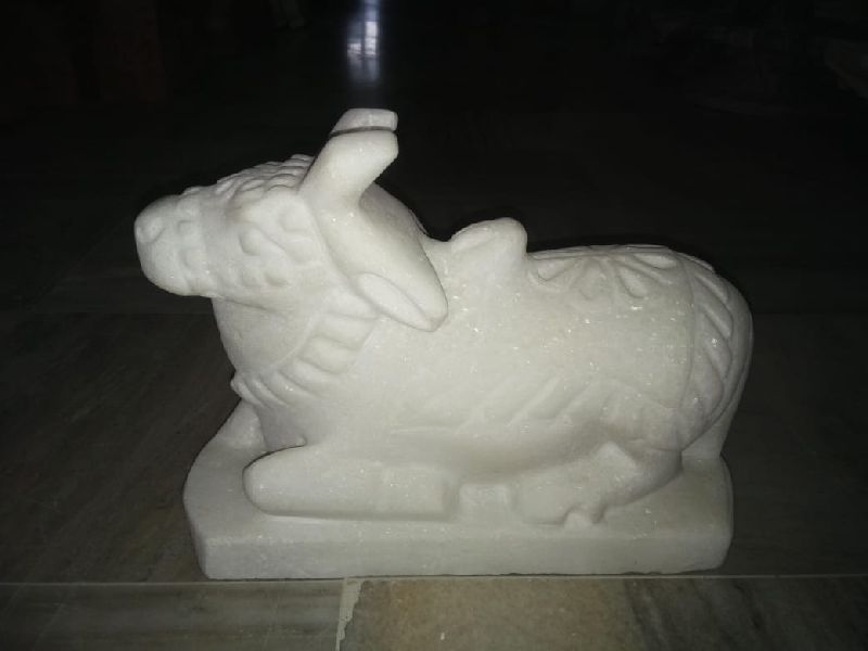 Marble Nandi Statue, Packaging Type : Carton Box, Thermocol Box