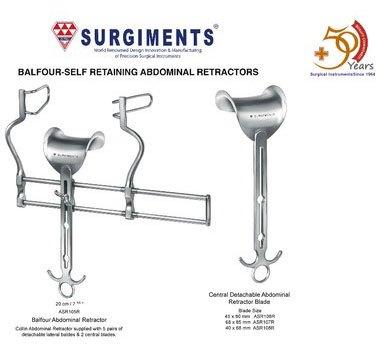 Surgiments Stainless Steel Balfour Retractor