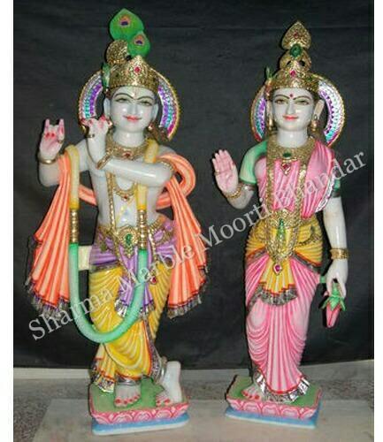 God Radha Krishna Statue