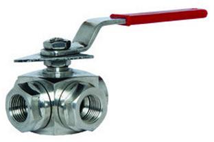 Low Pressure Stainless Steel Three Port Diverter Valves