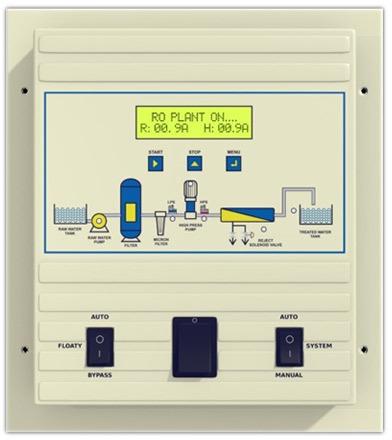 Stainless Steel Reverse Osmosis Plant Controller