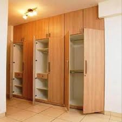 Wood Modular Wardrobe