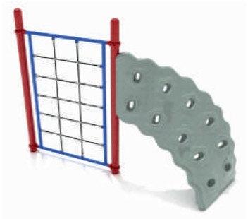 Mild Steel Twist Rope Net Climber